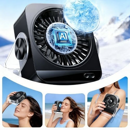 Billhol™ New Semiconductor Cooling Desktop Fan