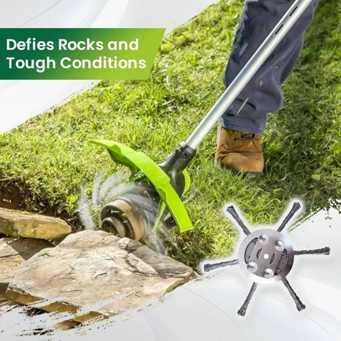 🎁Hot Sale 49% OFF🔥Universal Steel Wire Trimmer Head Replacement-Heavy-Duty Weed Brush Cutter