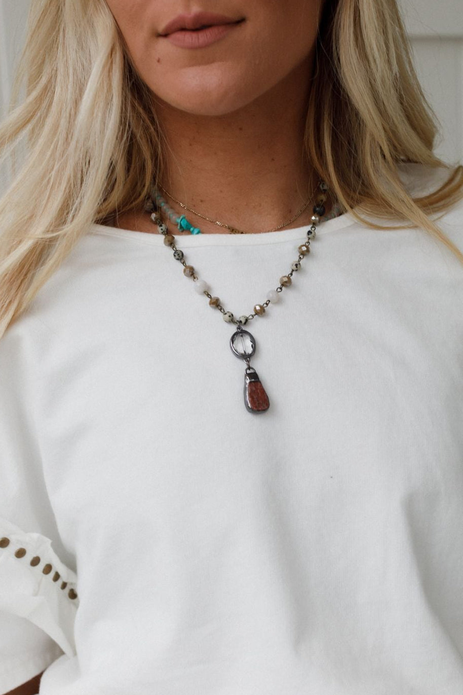 Sunlit Aura Necklace - Multi