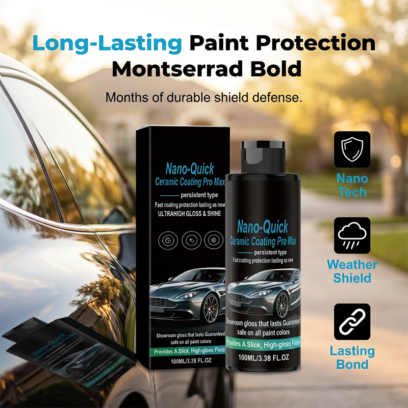 High gloss hydrophobic nanoceramic coating spray