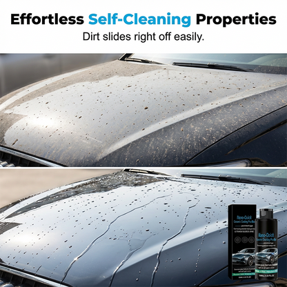 High gloss hydrophobic nanoceramic coating spray
