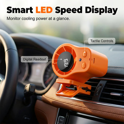 🔥50% OFF ✨Hands-Free Personal Cooling Fan with LED Display