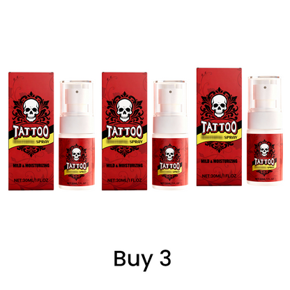 Tattoo aftercare spray – ultra-fine mist, hydrates, revives ink vibrancy. 50% OFF! 🎨